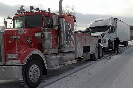 Semi Truck Towing near Cleveland Ohio